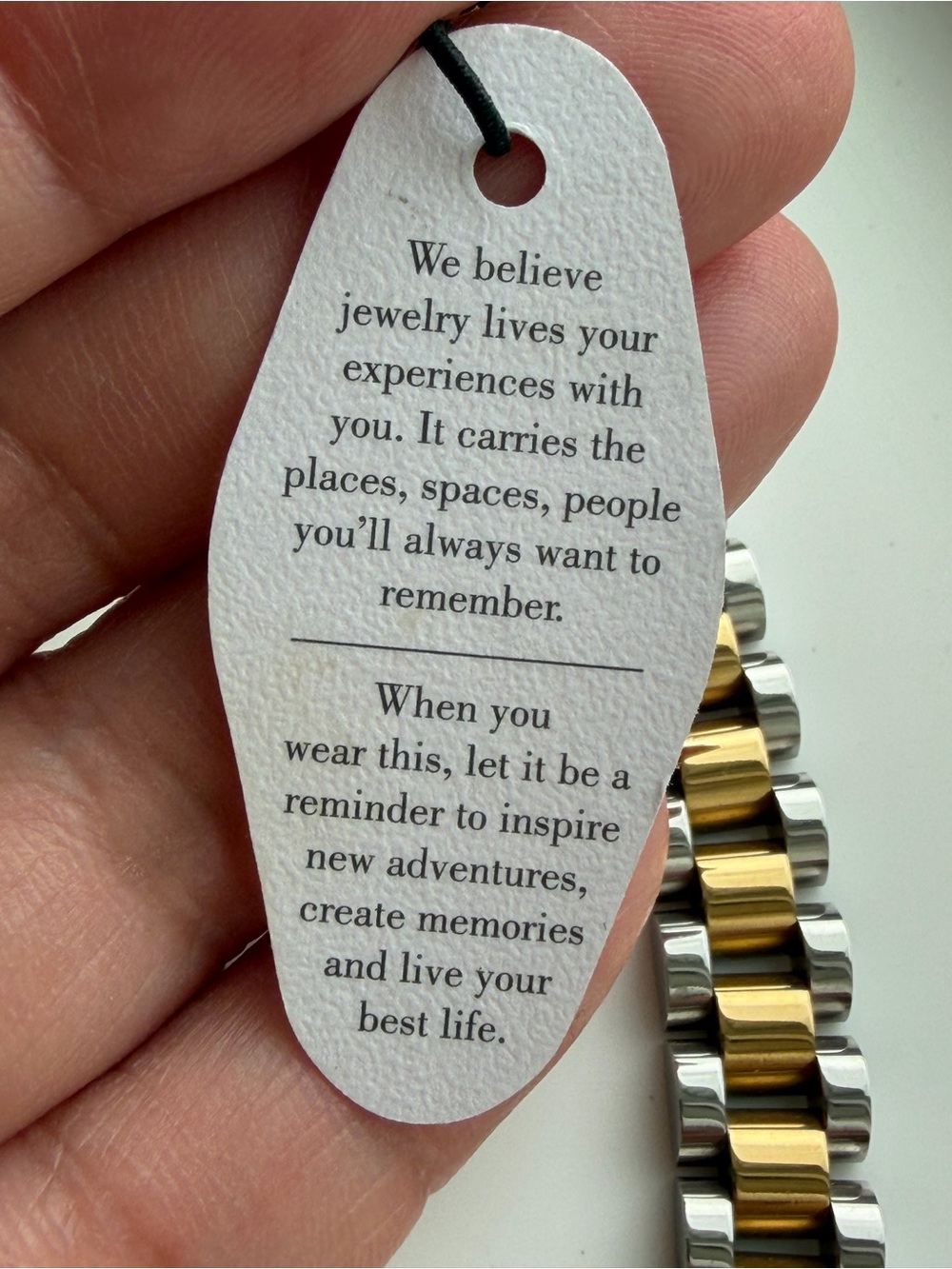 ELECTRIC PICKS | Bennett Metal 14K Gold & Sterling Silver Plated Linked Bracelet - Picture 4 of 14